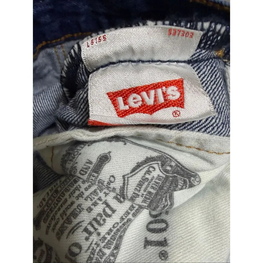 Levi’s 501 XX Mens Jeans 28X32 Blue Button Fly 100% Cotton